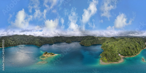 Montebello lagoon in Chiapas, Mexico