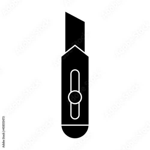 Cutter knife icon