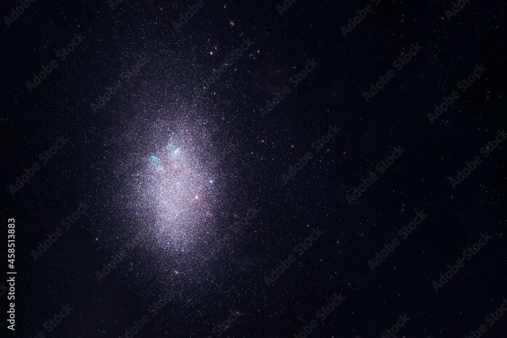 Fototapeta premium A large cluster of stars. Elements of this image were furnished by NASA.