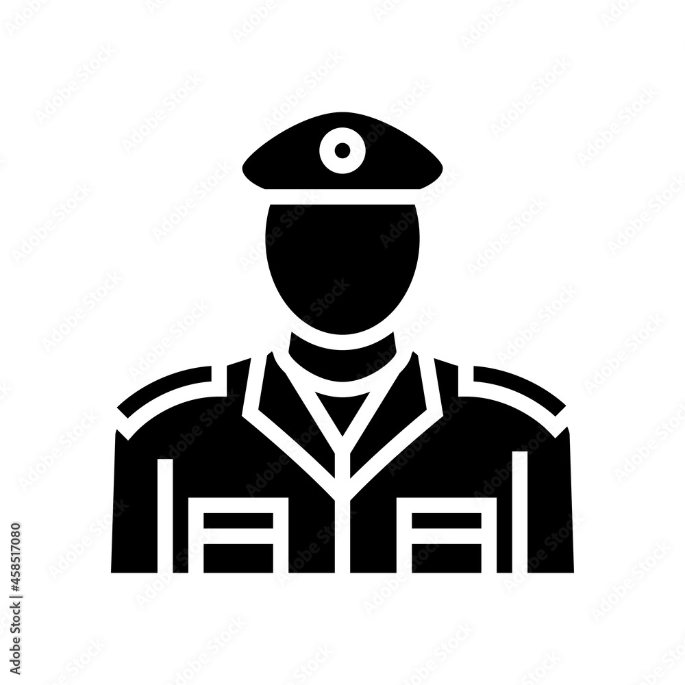 soldier army man glyph icon vector. soldier army man sign. isolated contour symbol black illustration soldier army man glyph icon vector. soldier army man sign. isolated contour symbol black illustration