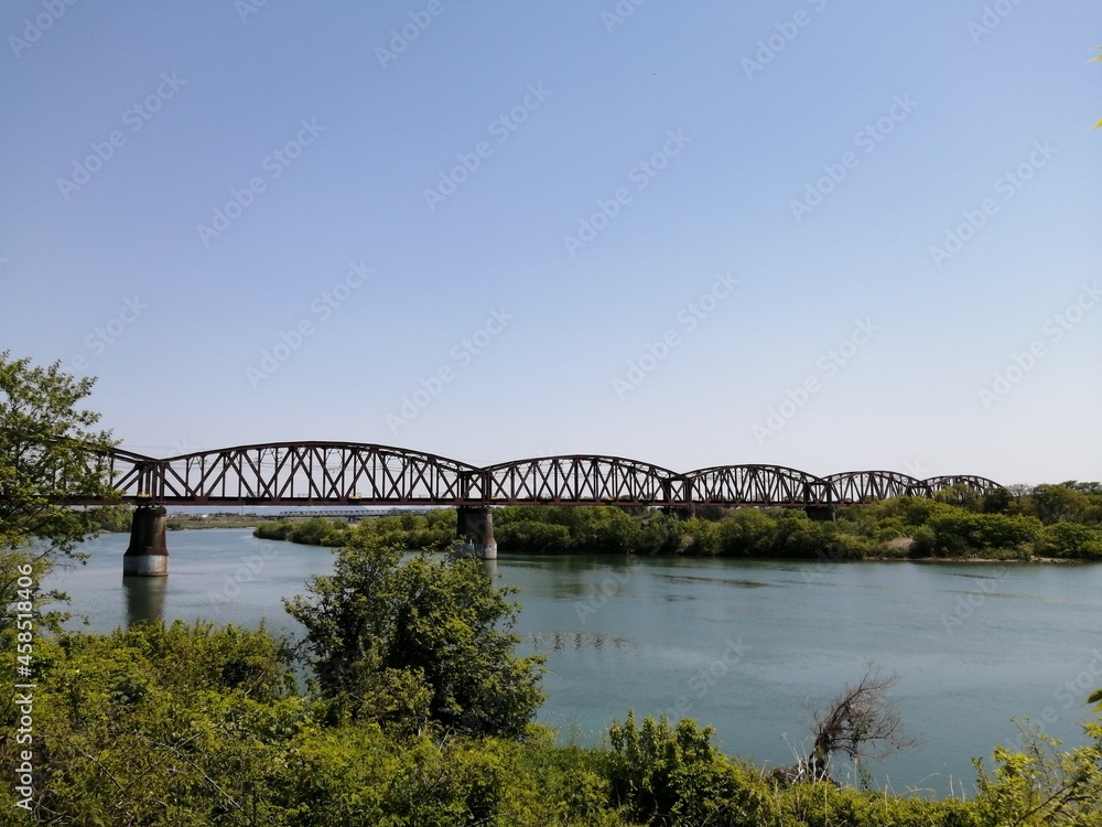 木曽川の鉄橋