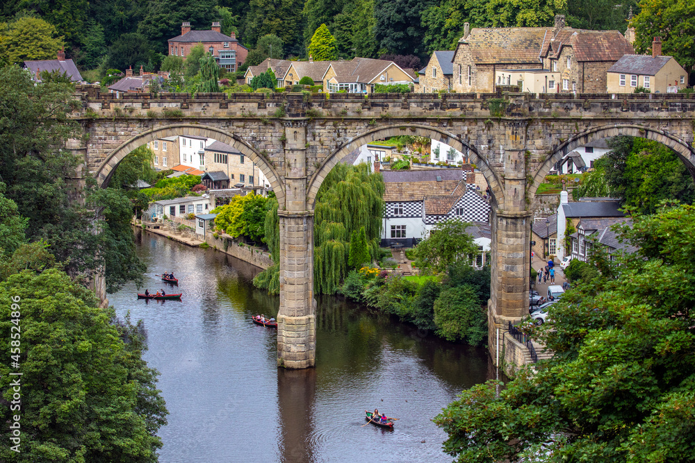 Fototapeta premium Knaresborough Viaduct in Yorkshire, UK
