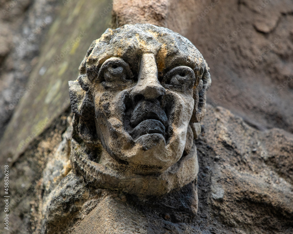 Sculpture at St. Nicholas Church in Durham, UK Sculpture at St. Nicholas Church in Durham, UK