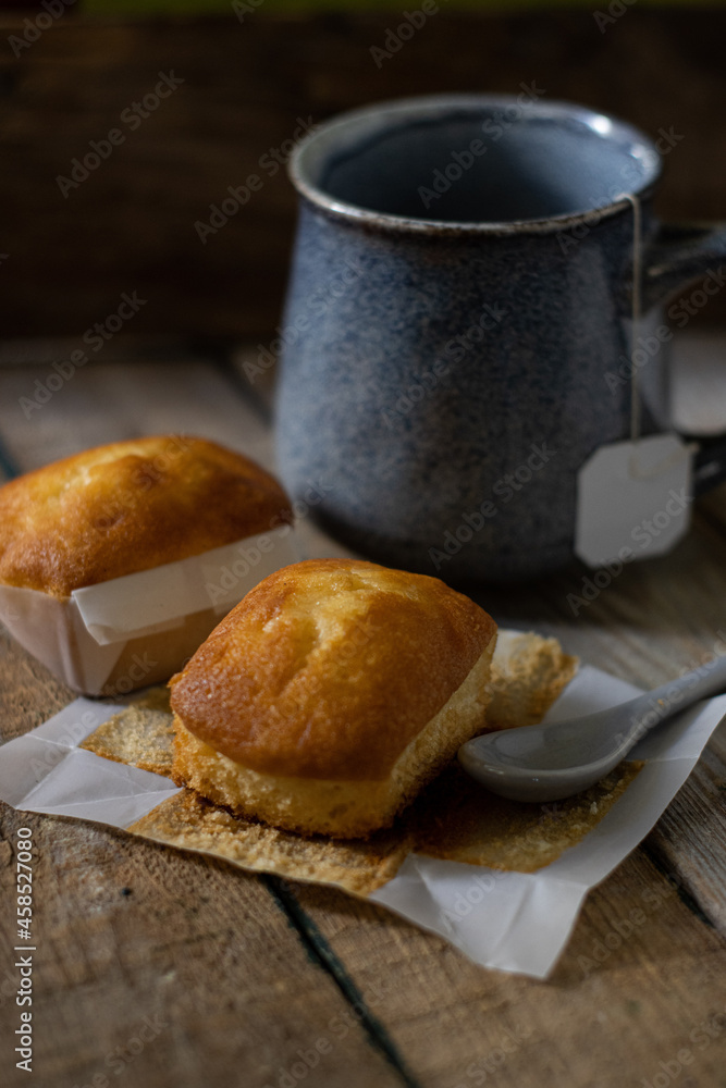 a cup of tea and biscuits