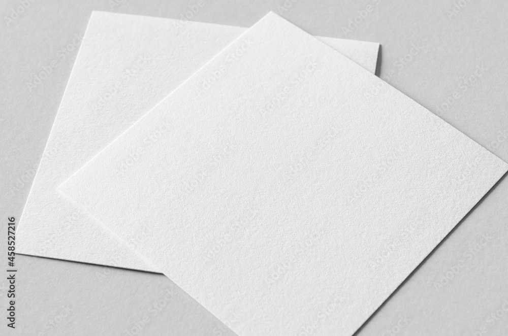Textured invitation card or flyer mockup, square size. Textured invitation card or flyer mockup, square size.