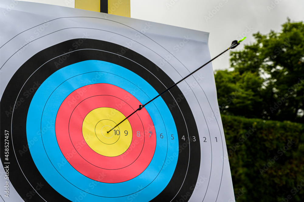 perfect target with amazing arrows perfect target with amazing arrows