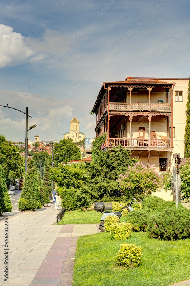 Tbilisi Historical Center, HDR Image