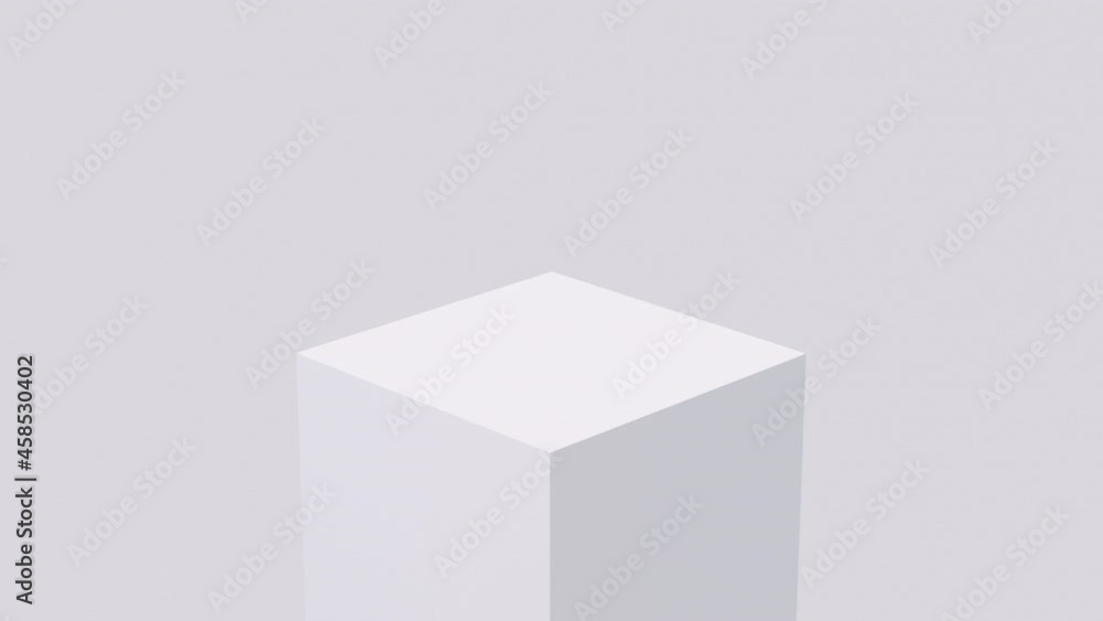 Group of white blocks. Abstract monochrome animation, 3d render. Group of white blocks. Abstract monochrome animation, 3d render.