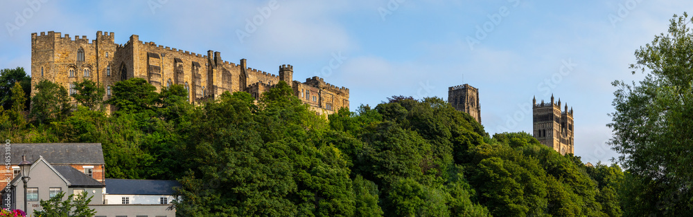 Durham Castle and Durham Cathedral, UK
