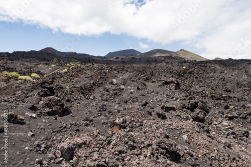 Volcano landscape on the island of La Palma, Canary Islands. 