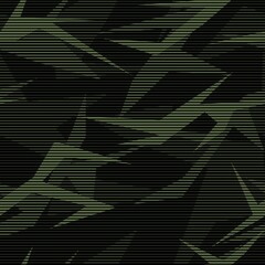 Fototapete Militärmuster Modernes Militär Camouflage in Grün  © keni