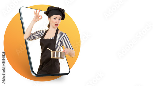 Cooking online. Culinary bl...