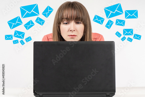 Email concept. Electronic c...