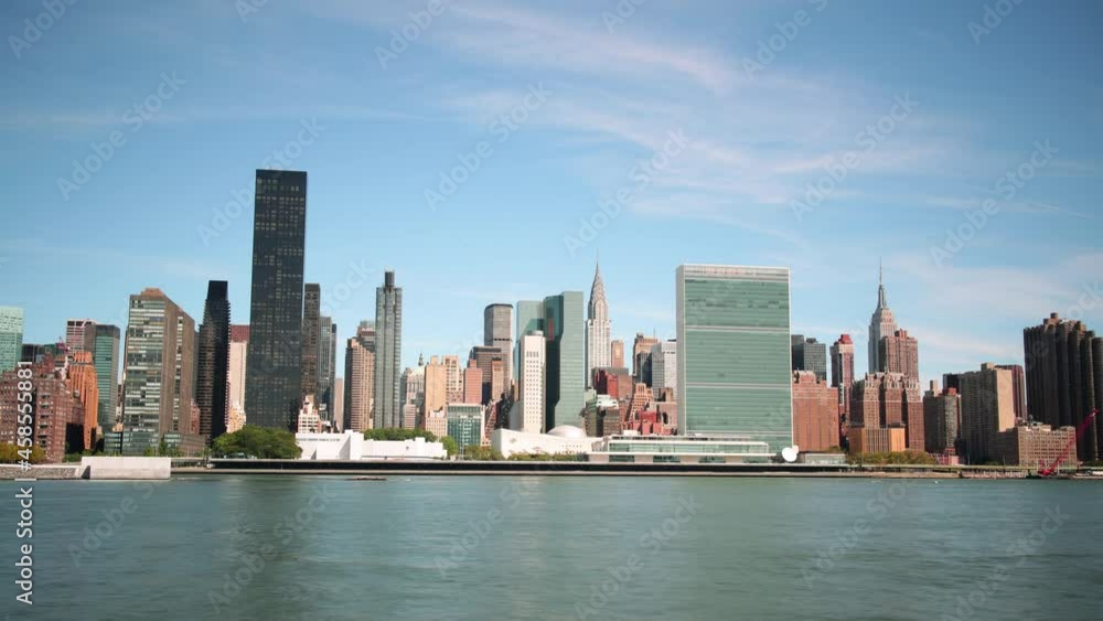 eastside manhattan 4k timelapse from day light new york eastside manhattan 4k timelapse from day light new york