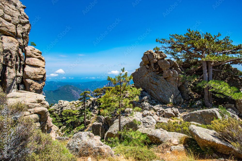 Alpin Wandern über den GR20 auf Korsika - Region Col de Bavella