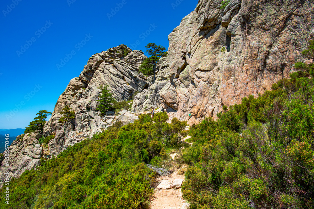 Alpin Wandern über den GR20 auf Korsika - Region Col de Bavella