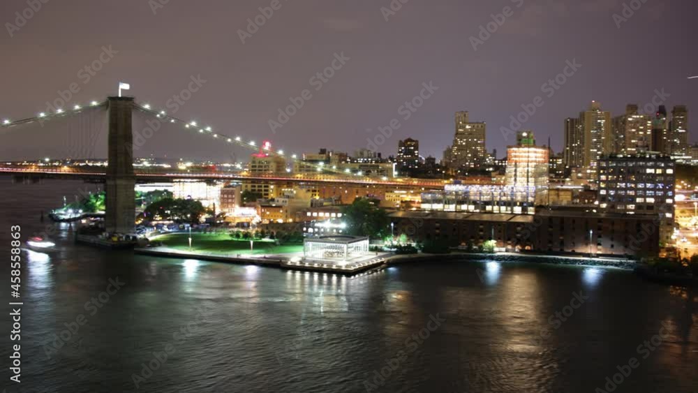 brooklyn bridge view 4k timelapse from manhattan brooklyn bridge view 4k timelapse from manhattan