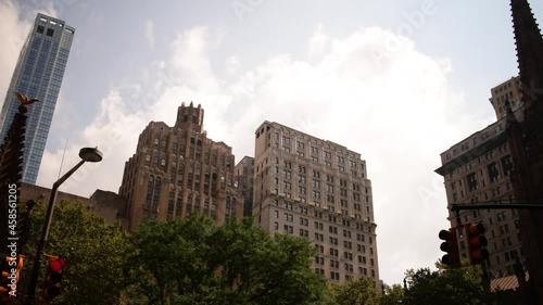 broadway sunny day 4k timelapse from new york downtown photo