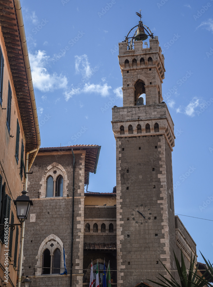 La Torre dell'Orologio a Piombino, Toscana