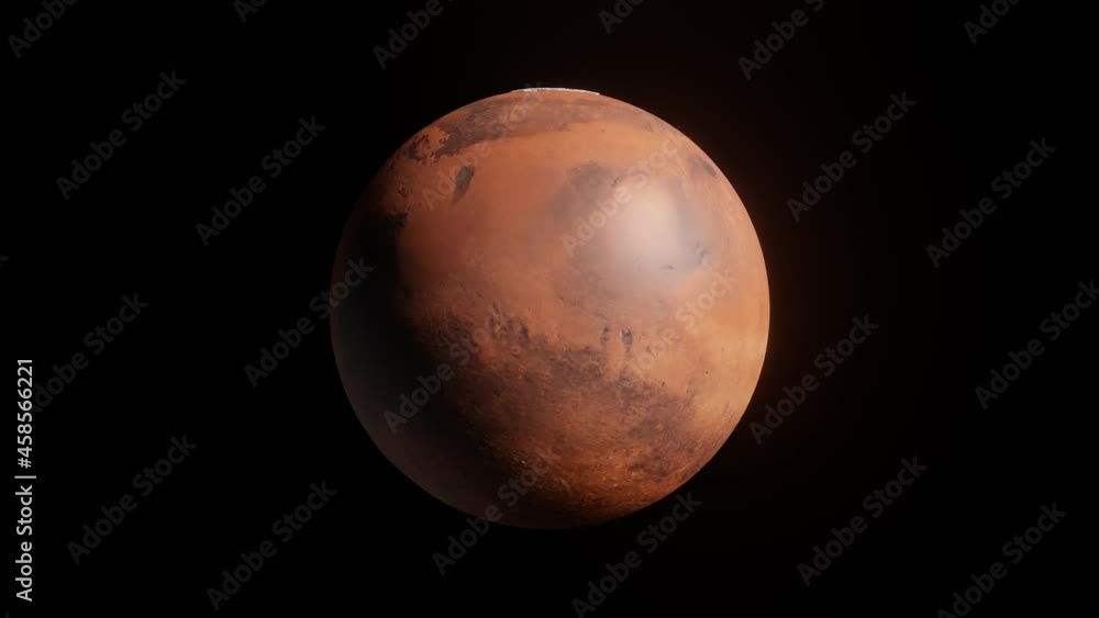 3D modeling planet Mars on a black background. Concept 3d render element 3D modeling planet Mars on a black background. Concept 3d render element
