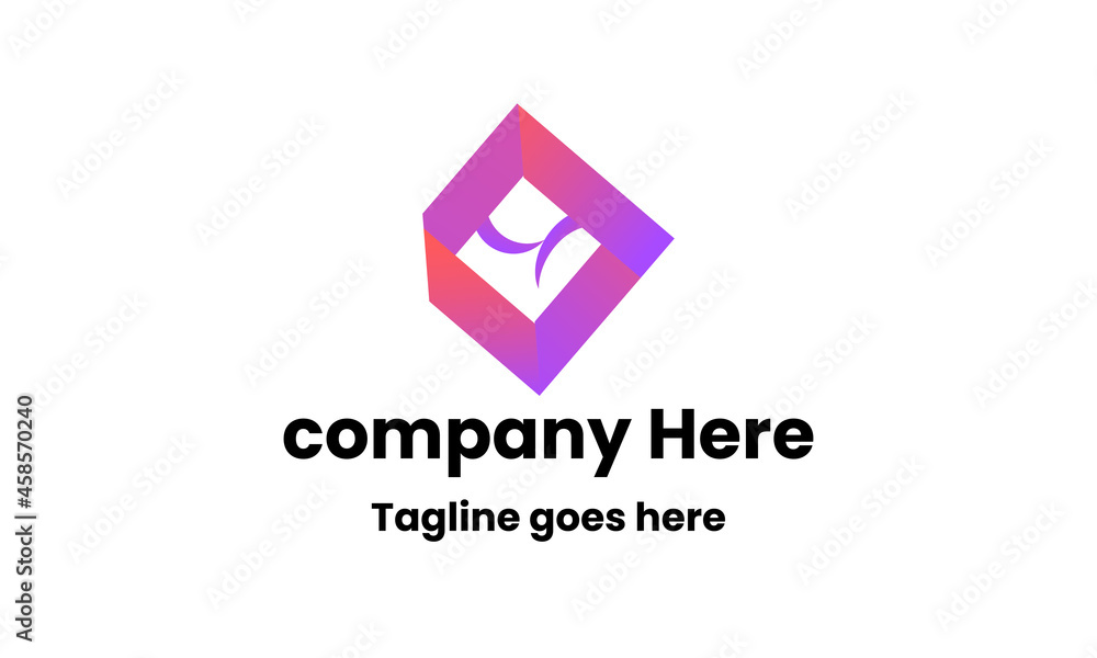 Naklejka premium abstract logo design