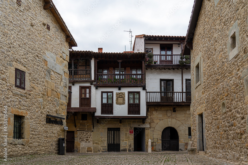 Santillana del Mar village in Cantabria, Spain.
