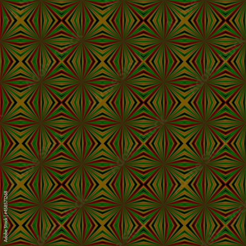 Ornate Seamless Pattern Abstract Art