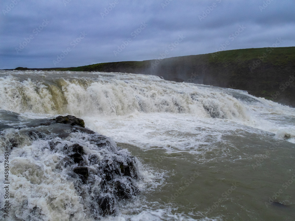 waterfall on the river