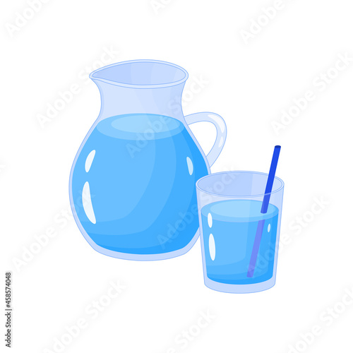 Cartoon water.