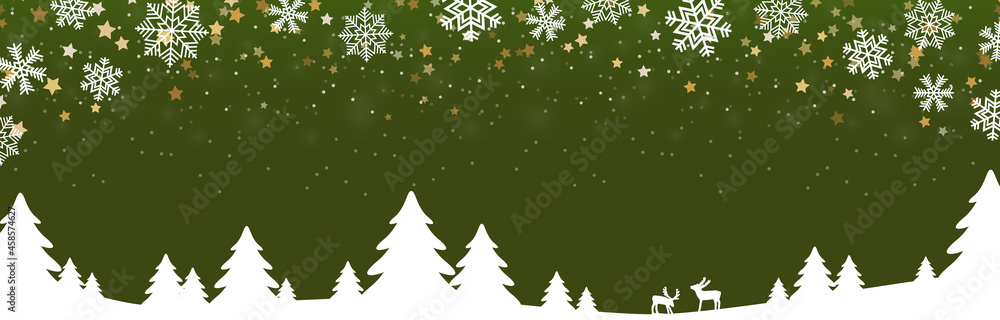 christmas background with snow fall and trees christmas background with snow fall and trees