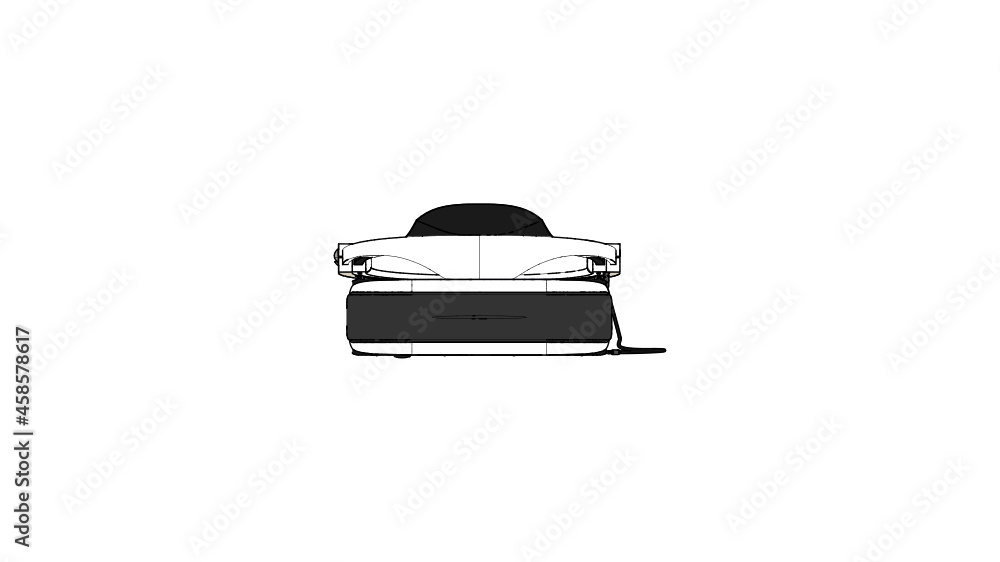 Virtual Reality Headset Illustration Virtual Reality Headset Illustration