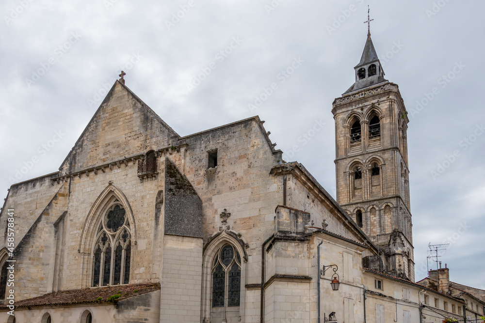 Saint Leger church in Cognac, Nouvelle-Aquitaine, France