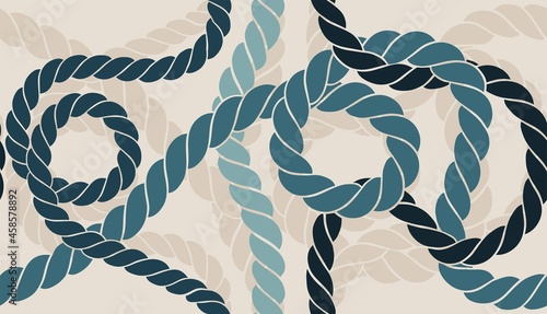 rope vector illustration	