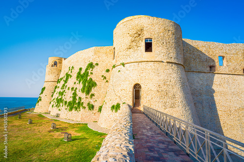 Castello Aragonese, Aragon Castle in Ortona, Trabocchi Coast, Abruzzo, Italy photo