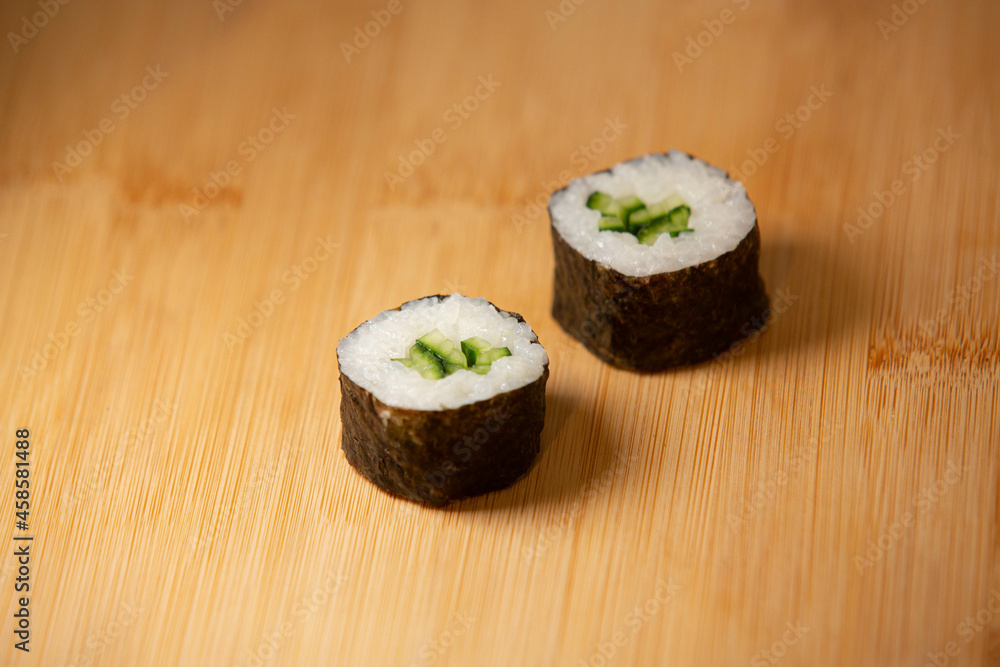 vegan sushi rice roll cucumber kappamaki vegan sushi rice roll cucumber kappamaki
