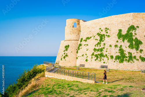 Castello Aragonese, Aragon Castle in Ortona, Trabocchi Coast, Abruzzo, Italy