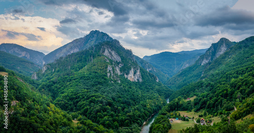 View from djurdjevic bridge montenegro photo