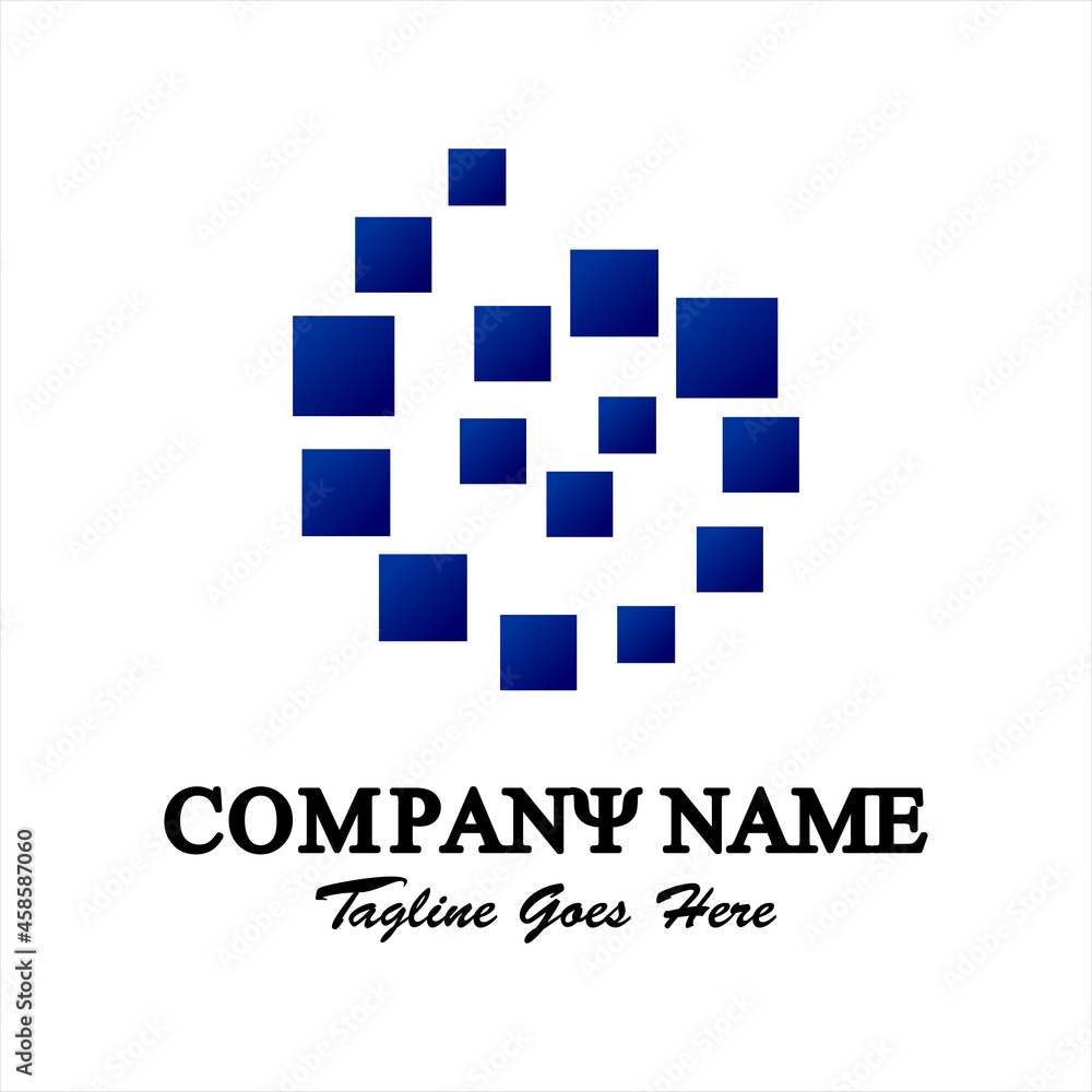 Abstract vector logo. Logo company. illustration of rotating box initials letter g. Logo template for business. Simple and cool Abstract vector logo. Logo company. illustration of rotating box initials letter g. Logo template for business. Simple and cool