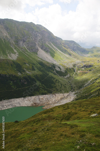 Unterer Bockhart lake in Sportgastein, Austria photo