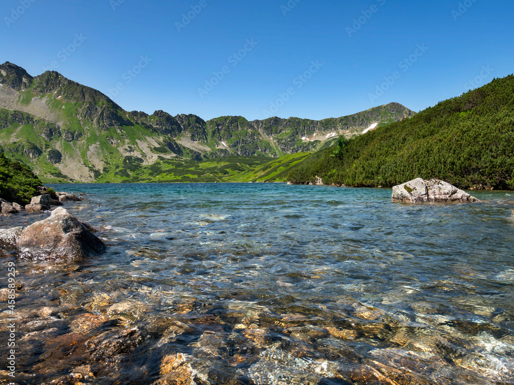 Fototapeta premium Tatry, Dolina Pięciu Stawów Polskich, Wielki Staw