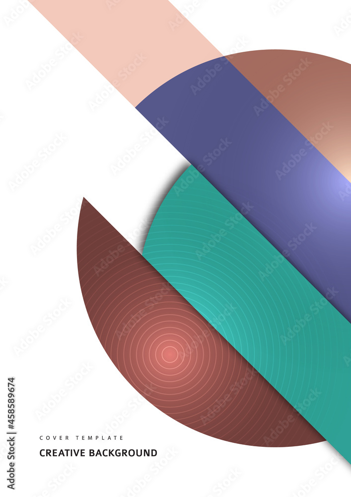 Bright colorful cut parts of a circle. Modern abstract background. Design layout for business presentations, flyers, posters and invitations. Vector Bright colorful cut parts of a circle. Modern abstract background. Design layout for business presentations, flyers, posters and invitations. Vector