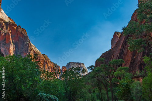 Sunset over the Narrows in Zion National Park © Narrow Window Photog