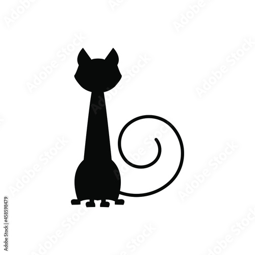 Obraz na plátně Cat icon vector