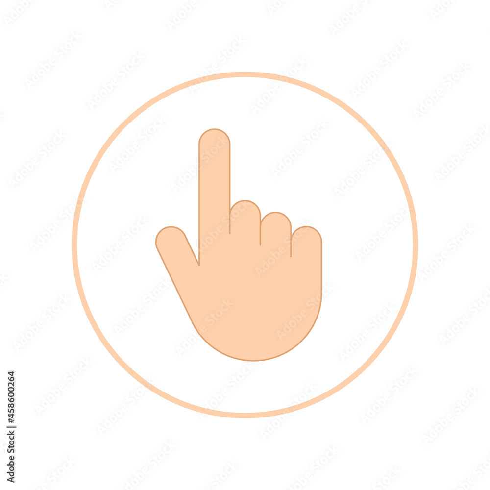 Computer mouse cursor pointer. Hand cursor icon. Web design. Computer mouse cursor pointer. Hand cursor icon. Web design.