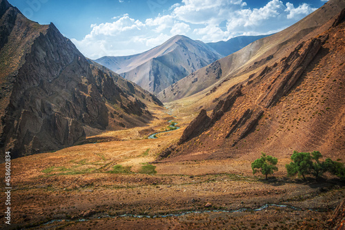 Valley in Kholeno Massif in Central Alborz Mountains, Iran