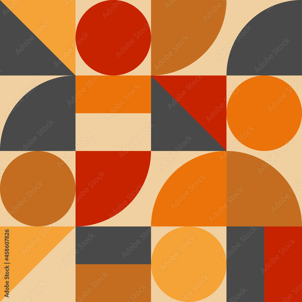 Seamless Geometric Patterns. Vector illustration