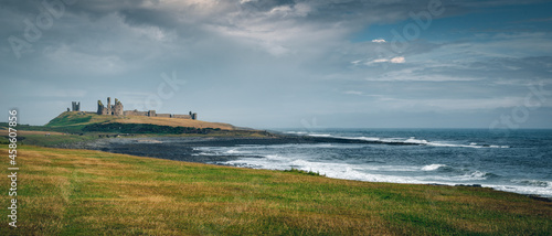 coastline and castle