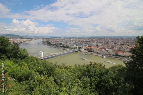 view of a city of Budapest Hungary