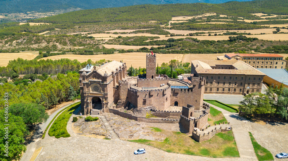 Javier castle is the most famous castle of the northern spain