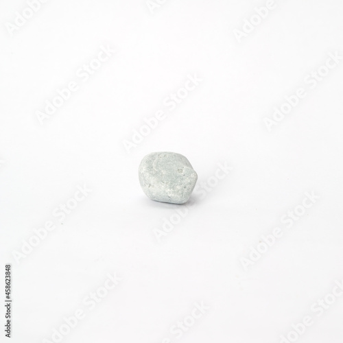gray stone on a white background